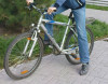 Velosiped oğrusu həbs edildi