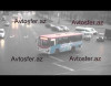 Qadın iş adamının avtobusu «Azneft»də belə qəza törətdi