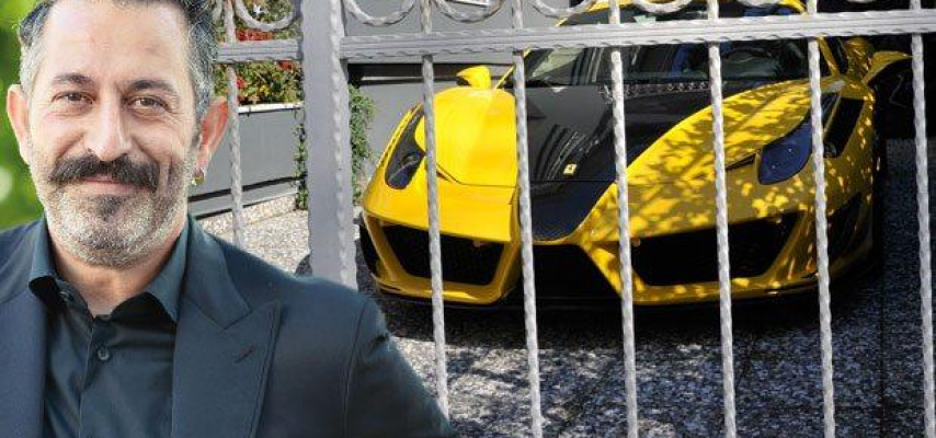 Cem Yılmazın sarı "Ferrari"si