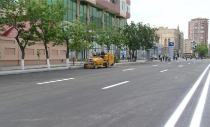 Bu yol təmirə bağlanır