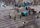 Bakının mərkəzi küçəsi bağlıdır