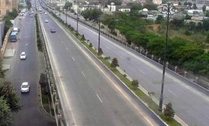 Bakının bu yolu bağlandı