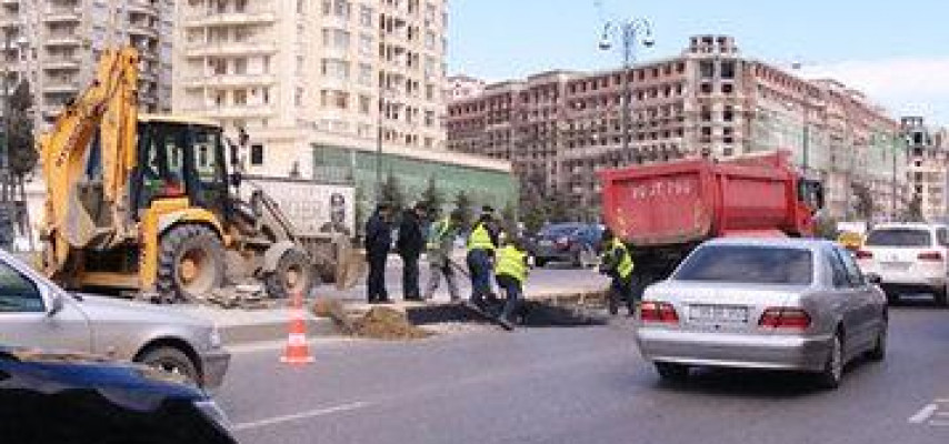Baş Polis İdarəsinin qarşısındakı yol bağlanacaq