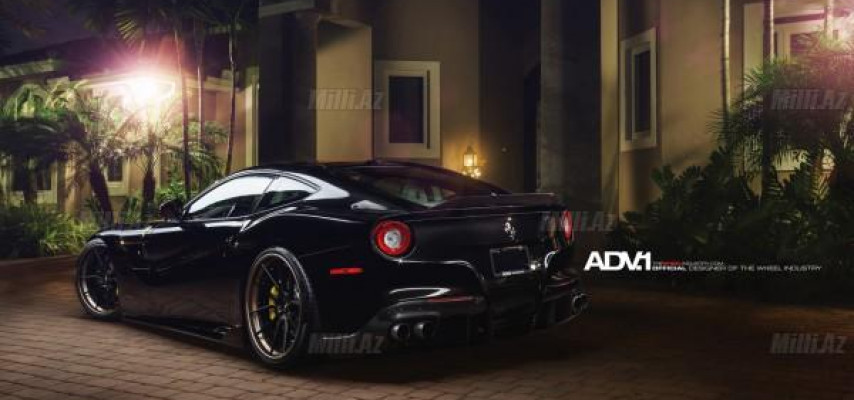 «Ferrari» F12 yeni disklərlə