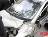Şamaxıda «BMW» aşıb, sürücü ölüb