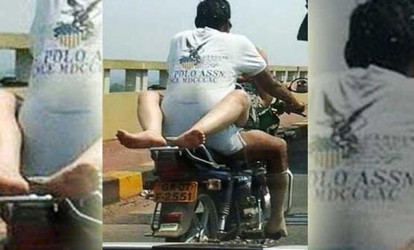 Motosikletdə sekslə məşğul olanlara 17 manat cərimə - Dünyanın danışdığı FOTO
