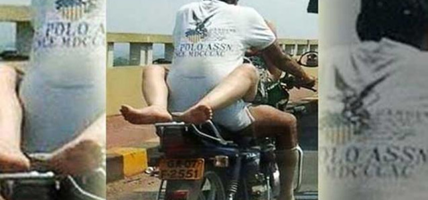 Motosikletdə sekslə məşğul olanlara 17 manat cərimə - Dünyanın danışdığı FOTO