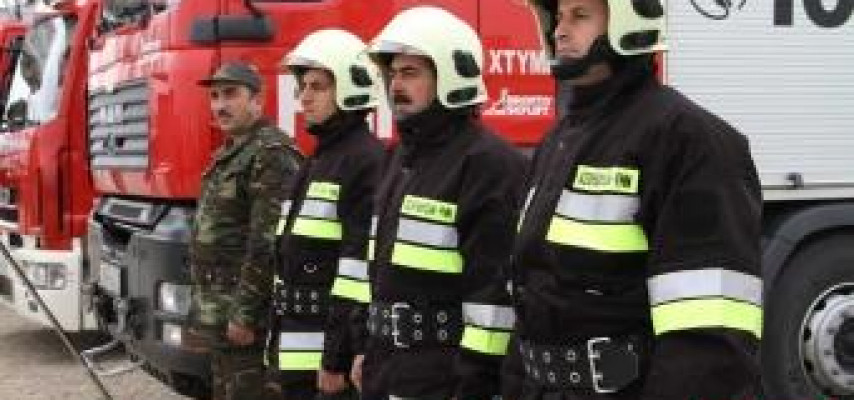 Xızıda maşın yandı