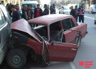 Ağır yol qəzası: yaralılar var