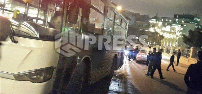 Avtobus qəzaya düşdü; ŞOK KEÇİRƏN VAR