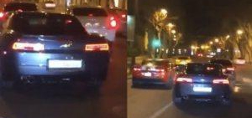 Bakıda AA seriyalı avtomobillə “avtoşluq” etdilər