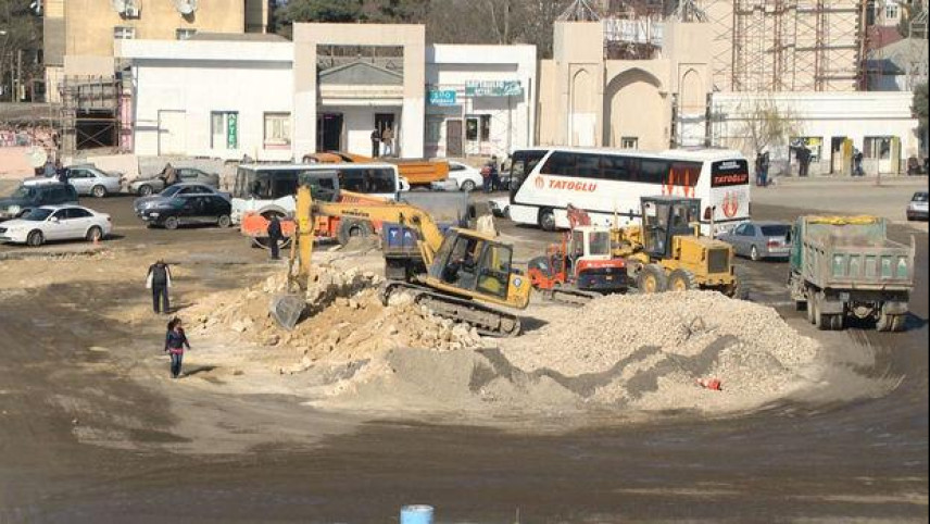 Avtovağzal dairəsindəki nəqliyyat sıxlığı aradan qaldırılacaq – FOTO
