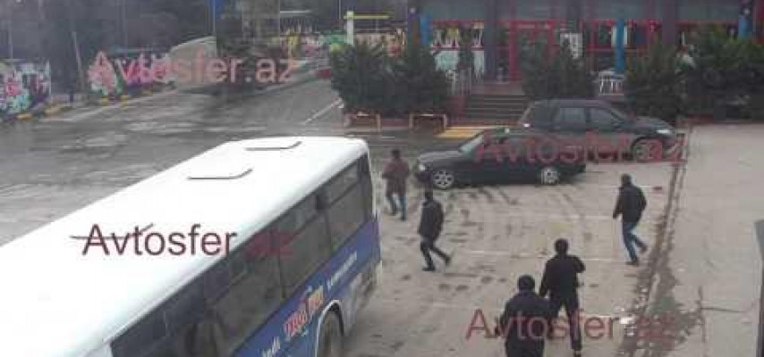 Bakıda baş vermiş 3 qəzadan real VİDEO