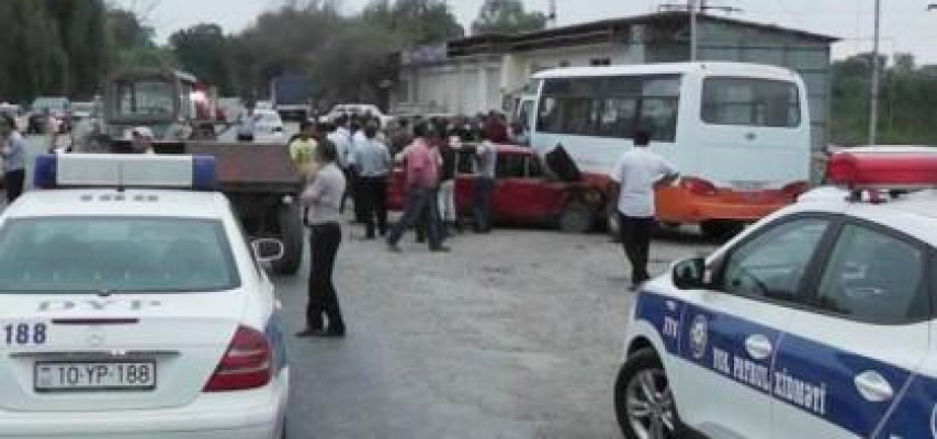Bakıda “Cadillac” piyadanı vurub
