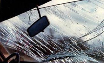 Polis əməkdaşı «Toyota»-nı qaz xəttinə çırpıb
