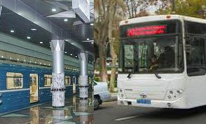 Avtobuslar və metro gecə də işləyəcək
