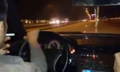 «Avtoş»luq etmək istədilər, qəzaya düşdülər - Bakıda