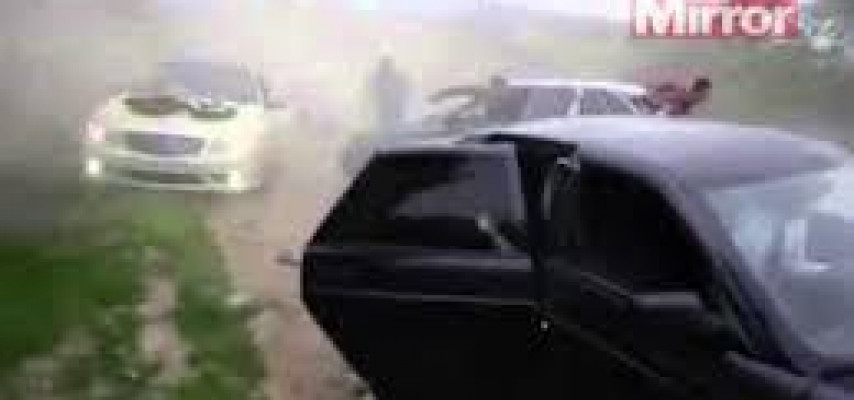 Toy karvanı qəzaya uğradı