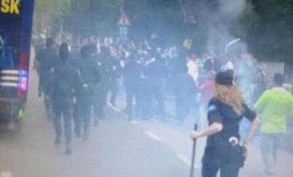 "Fənərbağça"nın avtobusuna növbəti hücum