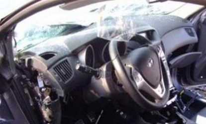 "Mercedes" "London taksisi" ilə toqquşdu