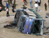 Toydan qayıdanların avtobusu yandı - 11 nəfər öldü
