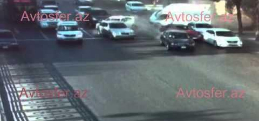 Bakıda «Shagman» 7 avtomobili belə əzdi