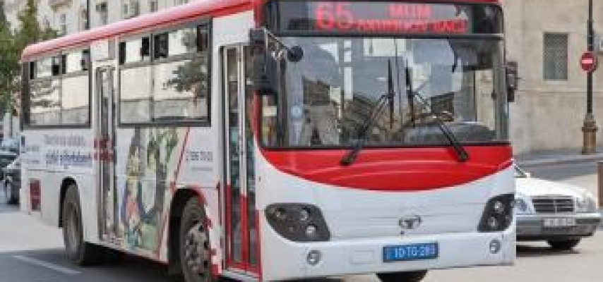 Bakıda bu avtobusların da marşrutı dəyişdirildi
