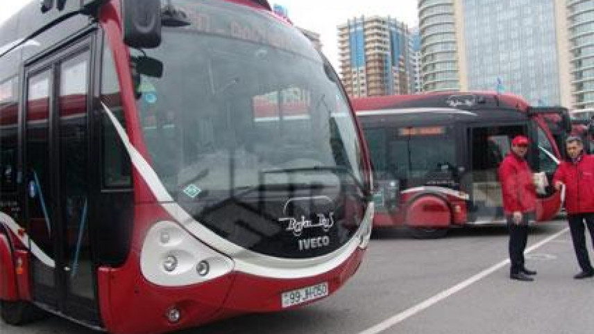 Bakıda 12 ekspress avtobus olacaq