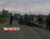 Körpü çökdü; yol bağlandı – FOTO