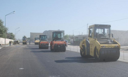 Sürücülərə ŞAD XƏBƏR: Bakıda 8 zolaqlı yeni yolda işlər başa çatır