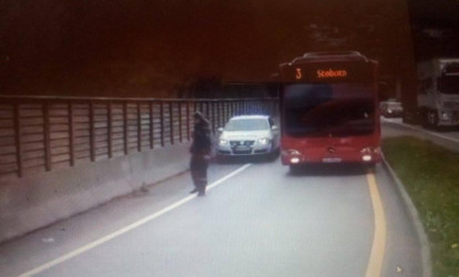 Yol polisindən çoxlarına ibrət olacaq addım