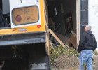 Məktəb avtobusu gülləbaran edildi