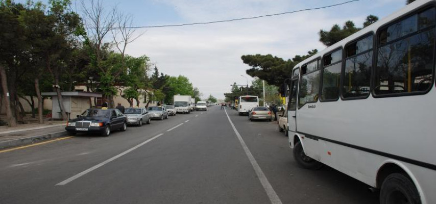 Sabahdan “Şamaxinka”ya gedən yol təmirə bağlanır