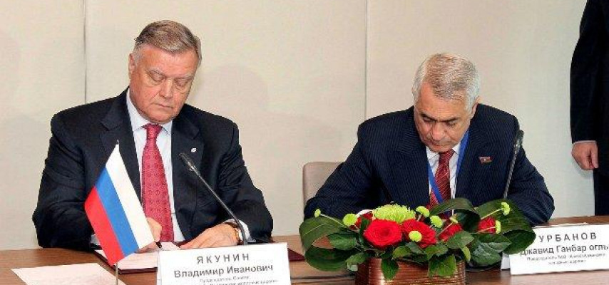 Azərbaycan və Rusiya dəmiryol nəqliyyatı üzrə memorandum imzalayıb