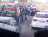 Azərbaycanlıların toy karvanı Moskvada yol bağladı