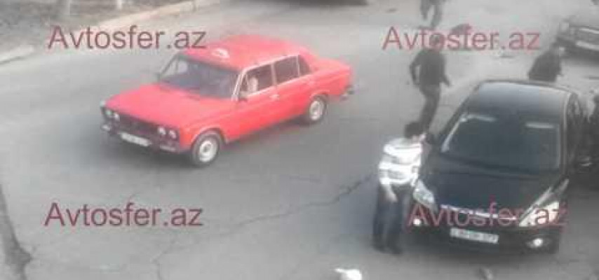 Bakıda belə qəzalar da baş verir – Sürət və qaçhaqaç