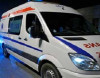 Bakıda mikroavtobusla minik maşını toqquşub: 6 yaralı var