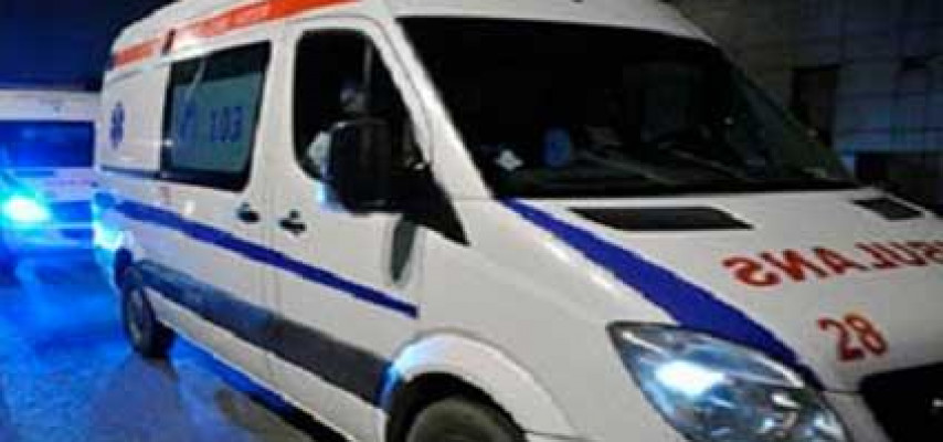 Bakıda mikroavtobusla minik maşını toqquşub: 6 yaralı var
