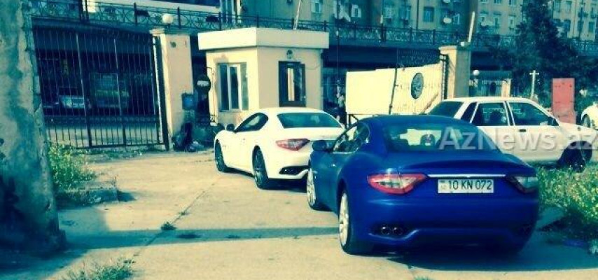 Cəriməni ödəməyən "Maserati"lər cərimə meydançasında – Bakıda