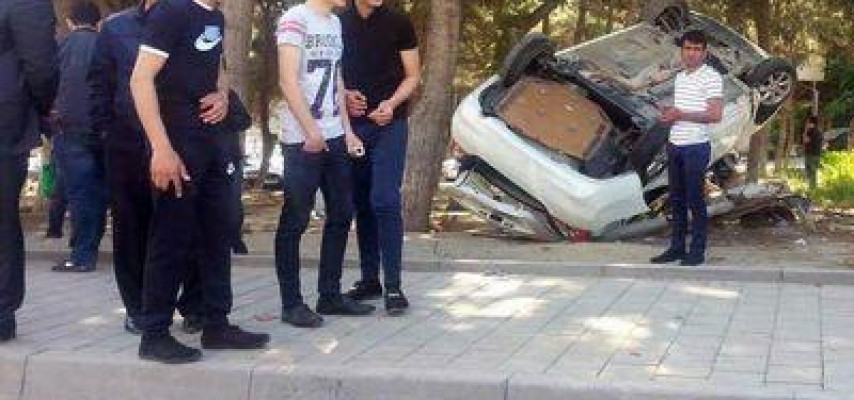 Sürücü uşağı vurmamaq üçün hər şey etdi; axırı belə oldu