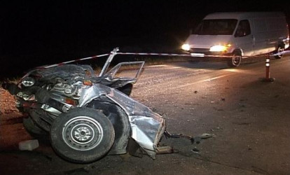 Dəhşətli qəza; «06» iki yerə parçalandı – 3 ölü + FOTOLAR