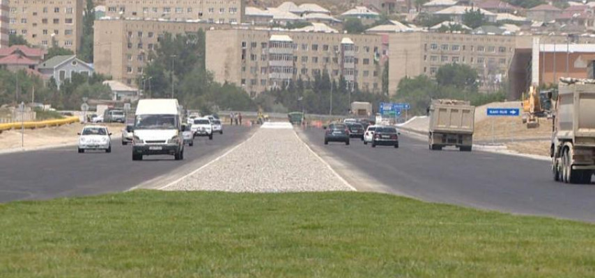 Hövsan yolu yenidən quruldu