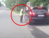 Uşaq yol polisi formasında "Porsche"ni saxlatdırdı