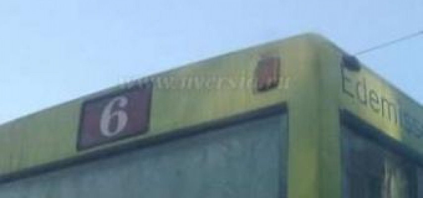 Sərnişin avtobusu gülləbaran edildi