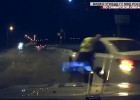 Sərxoş azərbaycanlı rus polisini belə “sürüdü”