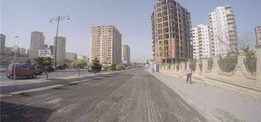 Bakının bu küçəsi bağlandı