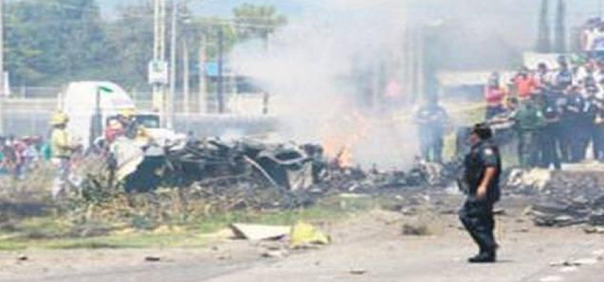 Təyyarə yola çırpıldı- 5 ölü