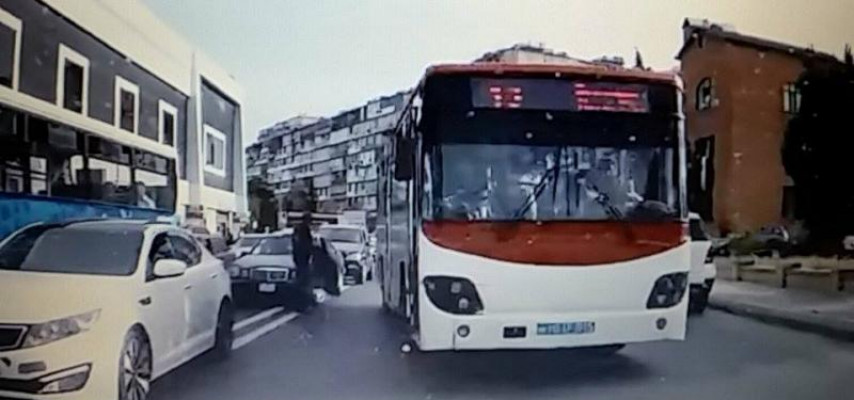 Belə avtobus sürücüsünü tutasan …