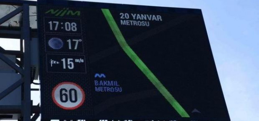 Yollarda yeni elektron tablolar quraşdırıldı – SÜRÜCÜLƏRƏ XƏBƏR