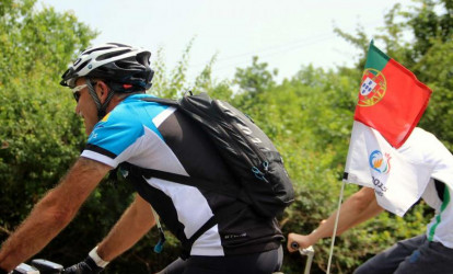Azərbaycana gəlmək üçün 57 gün velosiped sürdü